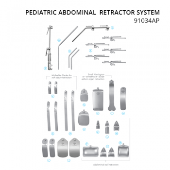 Pediatric Abdominal  Retractor System 